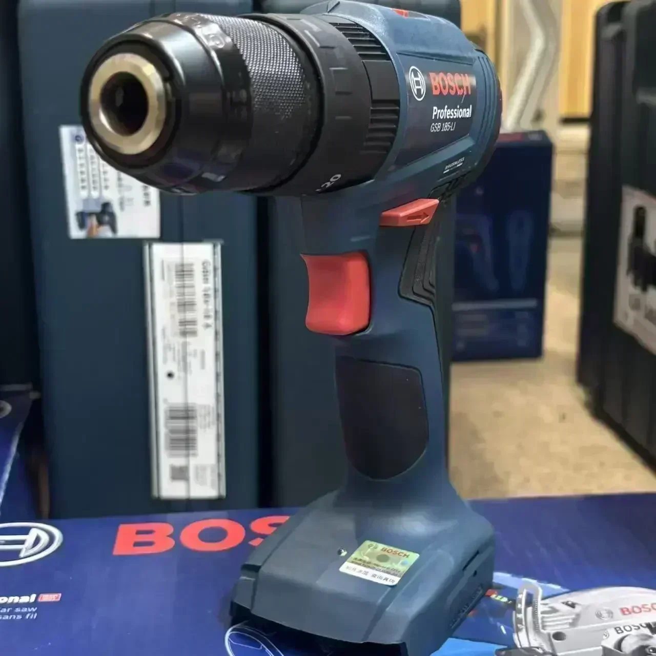 Brushless Cordless Electric Drill 18V - Bosch GSB 185-LI 18V Brushless Cordless