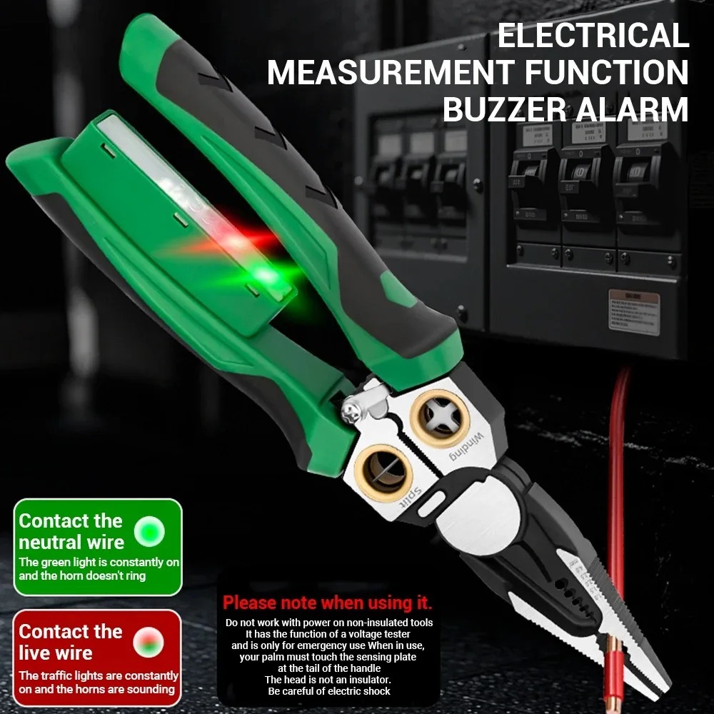 8-in-1 Voltage Tester & Wire S - đánh giá và giá Automatic Wire Stripper Cutter
