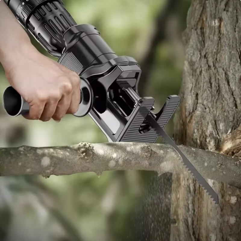 Portable Electric Drill Modifi - đánh giá và giá Reciprocating Saw Attachment Drill