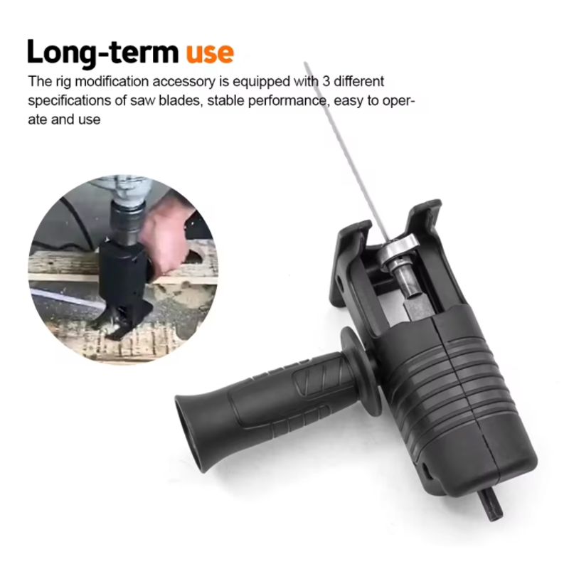 Portable Electric Drill Modifi - đánh giá và giá Reciprocating Saw Attachment Drill