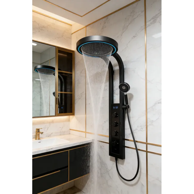 Homedec Shower Panel Waterfall - đánh giá và giá Plumbing