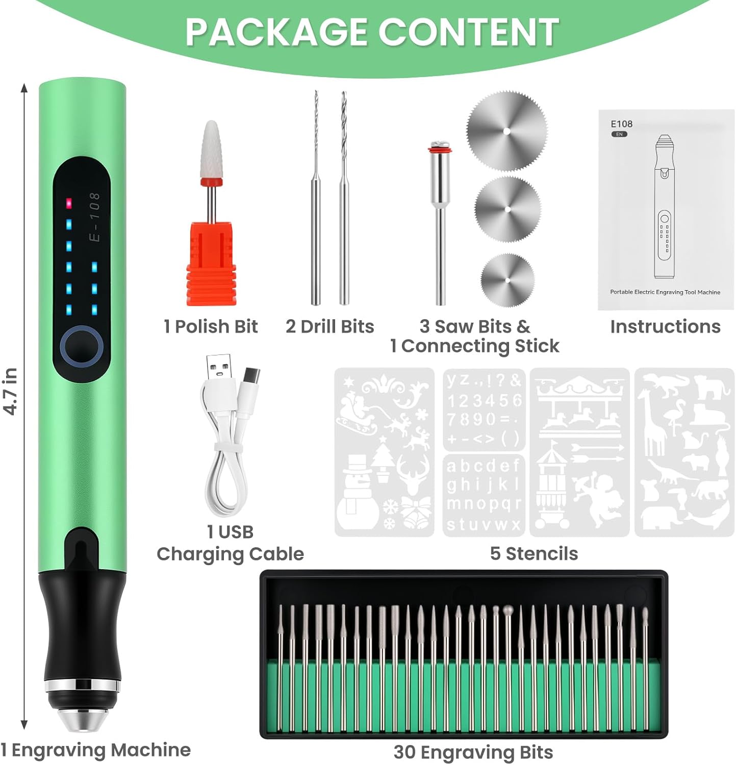 Electric Engraving Pen Cordles - đánh giá và giá Electric Screwdriver Rechargeable Usb