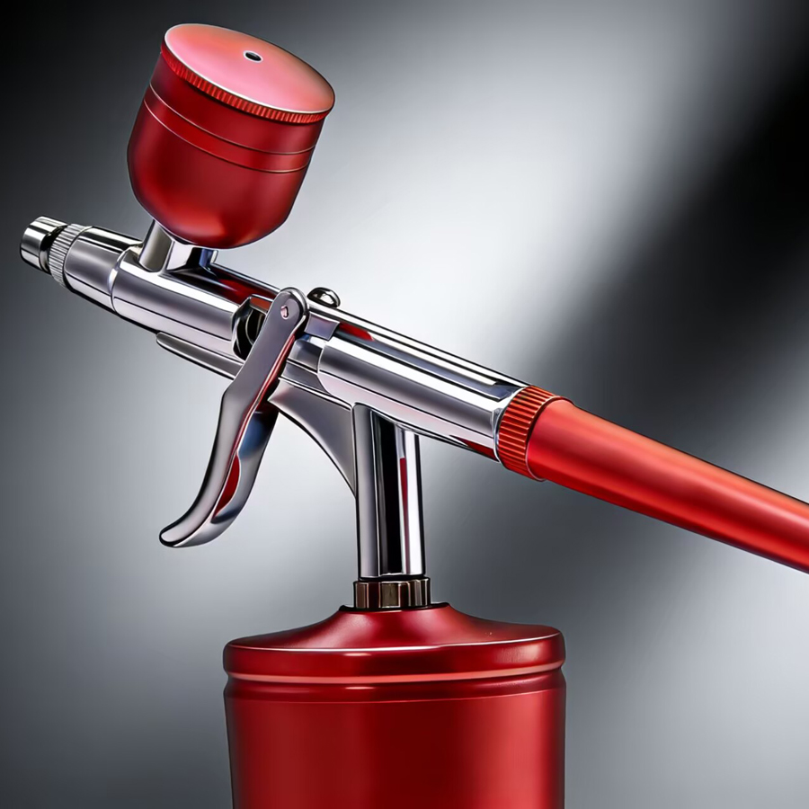 Portable Rechargeable Wireless - đánh giá và giá Airbrush Kit With Mini Compressor