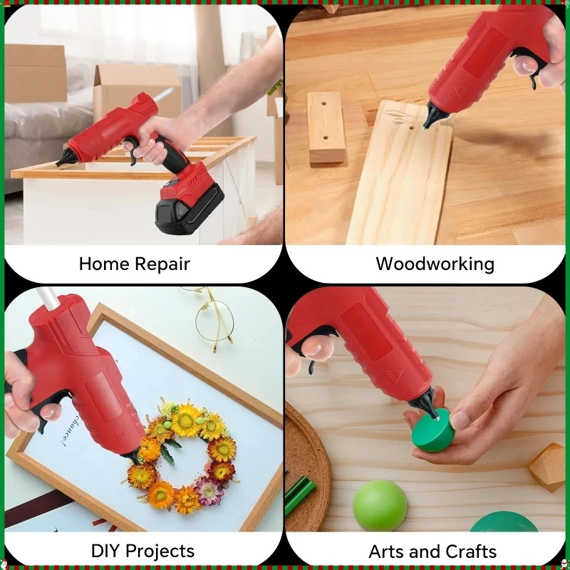 VESMATITY Cordless Electric Ho - đánh giá và giá Hot Melt Glue Gun Cordless