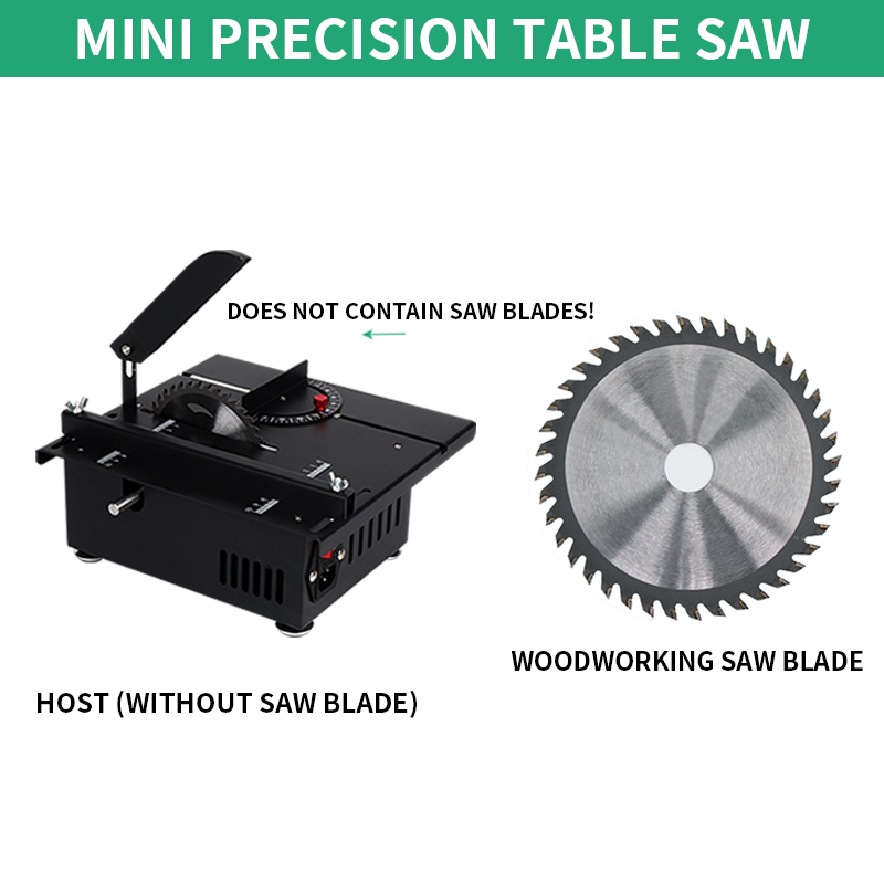 1200W mini precision table saw - đánh giá và giá Mini Table Saw For Woodworking