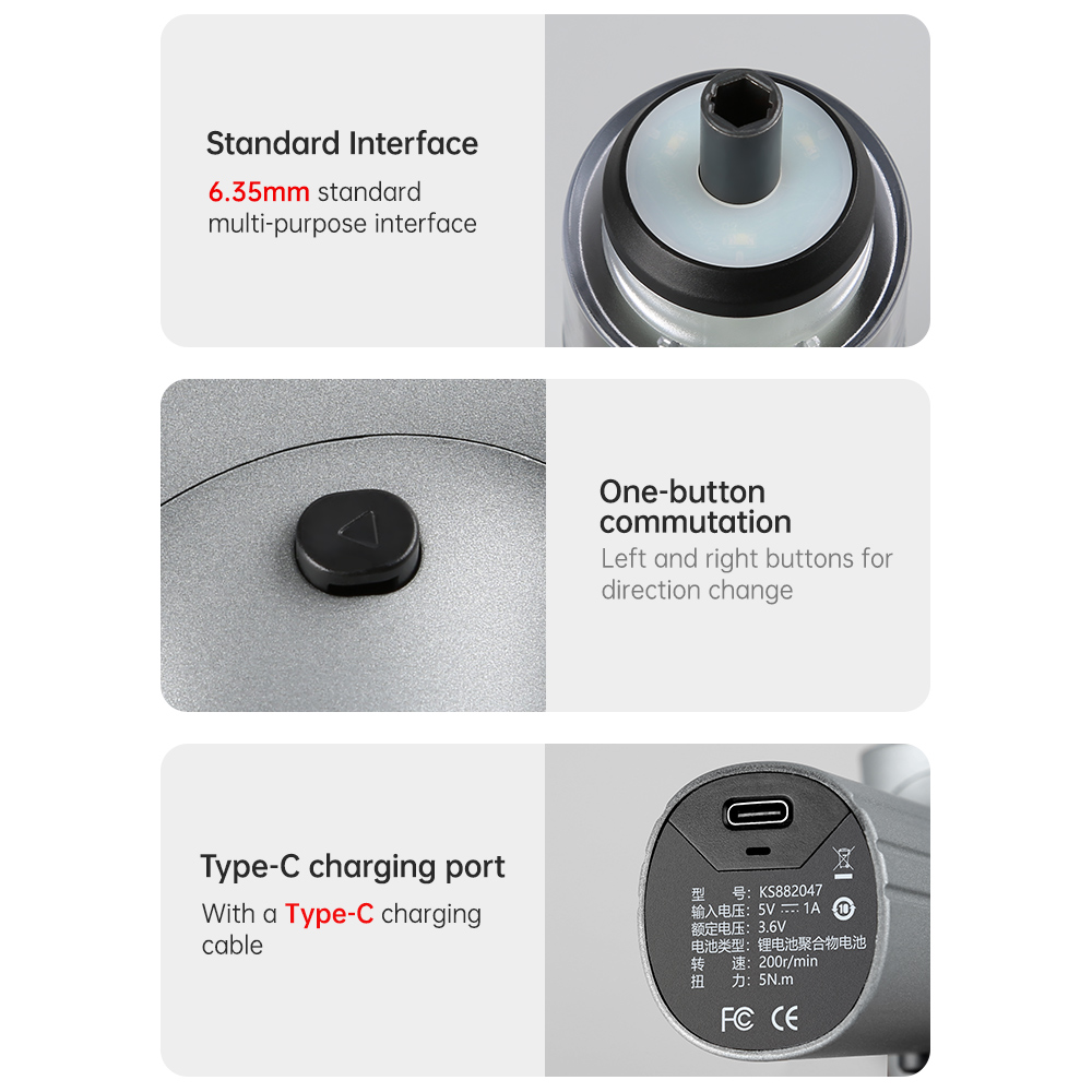 Máy Bắt Vít Không Dây S2 Thép  - đánh giá và giá Electric Screwdriver Rechargeable Usb