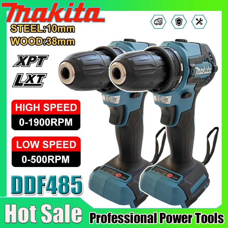 Makita DDF485 Compact Cordless - đánh giá và giá Brushless Cordless Electric Drill 18V