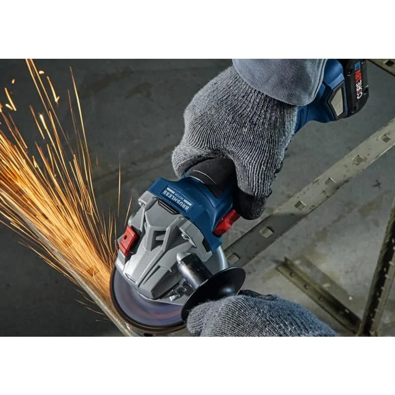 BOSCH GWS 18V-8 Cordless Angle - đánh giá và giá Brushless Angle Grinder Battery Powered