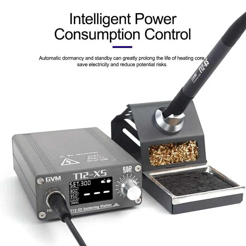 GVM T12-XS Smart LED Digital D - đánh giá và giá Digital Soldering Station T12