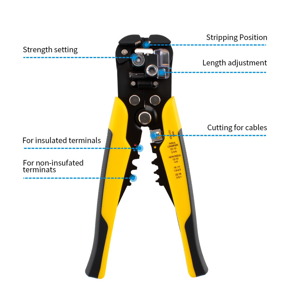 Multifunctional Hand Tool Elec - đánh giá và giá Automatic Wire Stripper Cutter